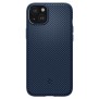 Husa pentru iPhone 15 - Spigen Mag Armor - Navy Blue