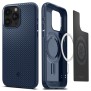 Husa pentru iPhone 15 Pro Max - Spigen Mag Armor - Navy Blue