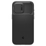 Husa iPhone 15 Pro Max - Spigen Optik Armor - Black