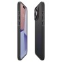 Husa pentru iPhone 15 Pro - Spigen Thin Fit - Black
