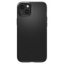 Husa pentru iPhone 15 Plus - Spigen Thin Fit - Black