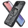 Husa pentru iPhone 15 - Spigen Ultra Hybrid MagSafe Zero One - Black