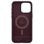 Husa pentru iPhone 15 Pro Max - Spigen Caseology Parallax MagSafe - Burgundy