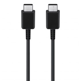 Samsung - Data Cable (EP-DN980BBE) - Type-C to Type-C, 25W, 3A, 1m - Black (Bulk Packing)