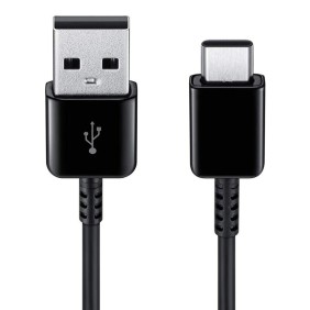 Cablu de Date USB la Type-C, 1.2m - Samsung (EP-DG950CBE) - Black (Bulk Packing)