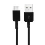 Cablu de Date USB la Type-C, 1.2m - Samsung (EP-DG950CBE) - Black (Bulk Packing)