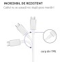 Cablu de Date USB Type-C, 3A, 1.2m - Samsung (EP-DN930CWE) - White (Bulk Packing)