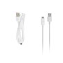 Cablu de Date USB la Micro-USB, 1m - Samsung (ECB-DU4AWE) - White (Bulk Packing)