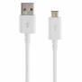 Cablu de date USB la Micro-USB, 0.8m - Samsung (ECB-DU68WE) - White