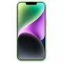 Husa pentru iPhone 15 Plus - Nillkin CamShield Silky MagSafe Silicone - Mint Green