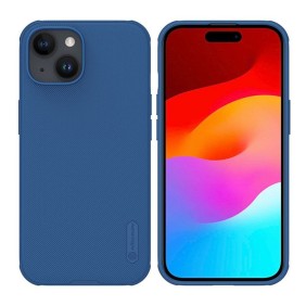 Husa pentru iPhone 15 - Nillkin Super Frosted Shield - Blue