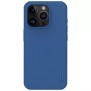 Husa pentru iPhone 15 Pro - Nillkin Super Frosted Shield Pro - Blue