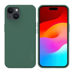 Husa pentru iPhone 15 - Nillkin Super Frosted Shield - Deep Green