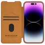 Husa pentru iPhone 15 Pro - Nillkin QIN Pro Leather Case - Brown