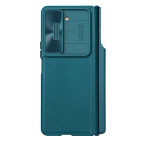 Husa pentru Samsung Galaxy Z Fold5 - Nillkin QIN Pro Leather Case - Green
