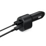 Incarcator Auto 60W + Cablu Type-C, 5A, 1m - Samsung (EP-L5300XBEGWW) - Black (Blister Packing)