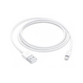Cablu de Date USB-A la Lightning, 1m - Apple A1480 (MXLY2ZM/A) - White (Blister Packing)