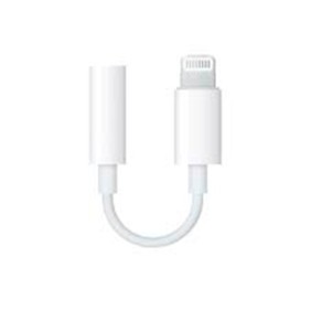 Adaptor Audio Lightning la Jack 3.5mm - Apple A1749 (MMX62ZMA/A) - White (Bulk Packing)