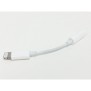 Adaptor Audio Lightning la Jack 3.5mm - Apple A1749 (MMX62ZMA/A) - White (Bulk Packing)