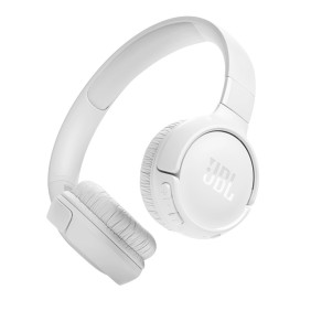 Casti Bluetooth on-ear cu microfon, pliabile - JBL (Tune 520) - White