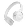 Casti Bluetooth on-ear cu microfon, pliabile - JBL (Tune 520) - White