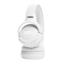 Casti Bluetooth on-ear cu microfon, pliabile - JBL (Tune 520) - White