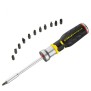 Stanley FMHT0-62689, surubelnita multibit cu clichet si 12 biti de prindere