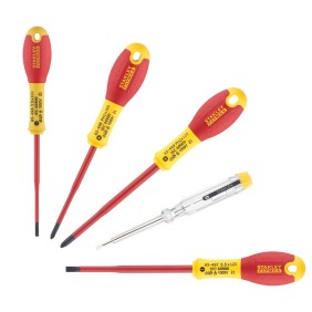 Stanley XTHT0-62693, set de 5 surubelnite izolate VDE PH, slim, blister