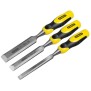 Stanley 2-16-883, set de 3 dalti dynagrip pentru lemn, 12/18/25 mm