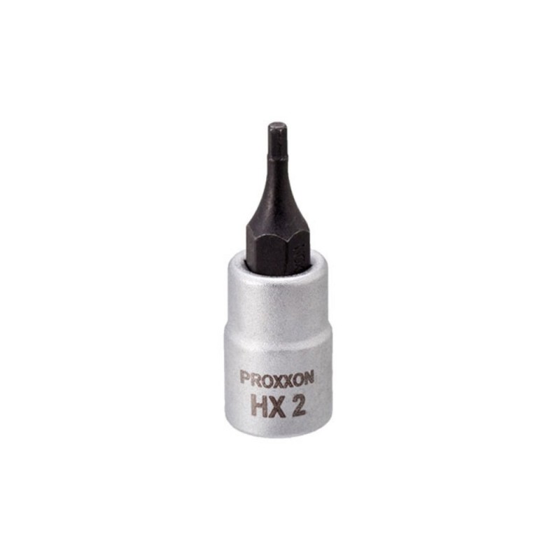 Cheie HEX, Proxxon 23744, prindere 1/4", 2mm