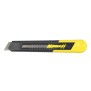 Stanley 0-10-151, cutter SM 160 mm, plastic, blister, lungime 160mm, incl 1 lama segmentata 18mm