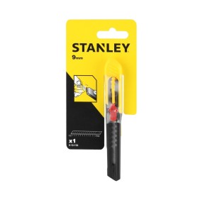 Stanley 0-10-150, cutter SM 130 mm, plastic, blister, lungime 130mm, incl 1 lama segmentata 9mm