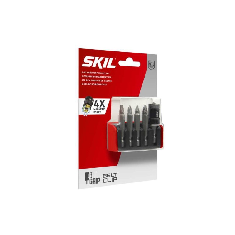 SKIL 2610S00915 set de 5 biti de insurubare + un adaptor magnetic