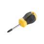 Stanley STHT16157-0, surubelnita Stubby scurta Cushion Grip cu varful cruce PH2 si lungimea tijei de 45mm, PH2x45