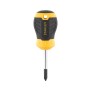 Stanley STHT16154-0, surubelnita Stubby scurta Cushion Grip cu varful cruce PH1 si lungimea tijei de 45mm, PH1x45