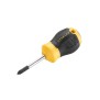 Stanley STHT16154-0, surubelnita Stubby scurta Cushion Grip cu varful cruce PH1 si lungimea tijei de 45mm, PH1x45