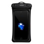 Husa Waterproof pentru Telefon 6 inch - USAMS Bag (US-YD007) - Negru