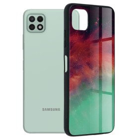 Husa pentru Samsung Galaxy A22 5G - Techsuit Glaze Series - Fiery Ocean