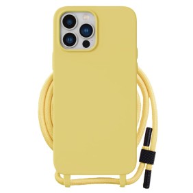 Husa pentru Samsung Galaxy A23 4G / A23 5G - Techsuit Crossbody Lanyard - Yellow