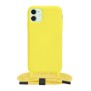 Husa pentru iPhone 11 - Techsuit Crossbody Lanyard - Yellow