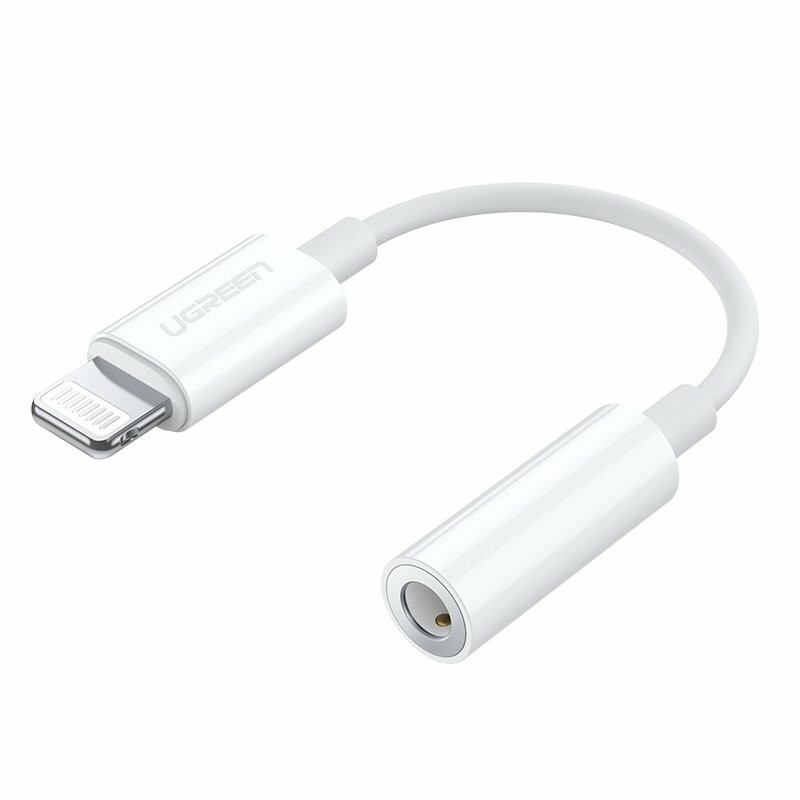 Adaptor Audio Lightning la Jack 3.5mm - Ugreen (30759) - White