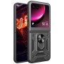 Husa pentru Motorola Razr 40 Ultra - Techsuit CamShield Series - Black