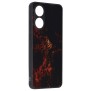 Husa pentru Oppo A78 4G - Techsuit Glaze Series - Red Nebula