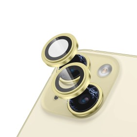 Folie pentru iPhone 15 / 15 Plus - Lito S+ Camera Glass Protector - Yellow