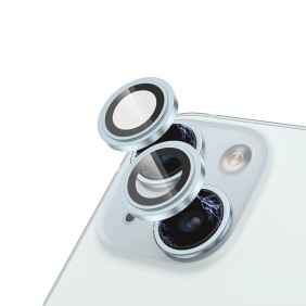 Folie pentru iPhone 15 Pro / 15 Pro Max - Lito S+ Camera Glass Protector - Blue