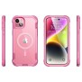 Husa pentru iPhone 15 - i-Blason Ares MagSafe - Pink