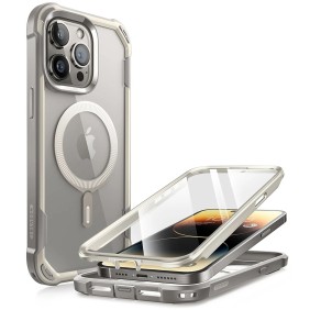 Husa pentru iPhone 15 Pro - i-Blason Ares MagSafe - Gray