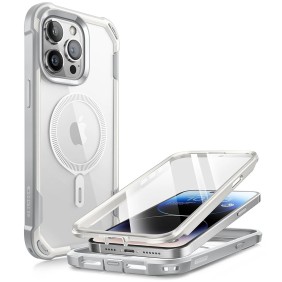 Husa pentru iPhone 15 Pro - i-Blason Ares MagSafe - White