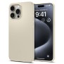 Husa pentru iPhone 15 Pro - Spigen Thin Fit - Mute Beige