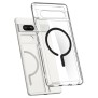 Husa pentru Google Pixel 7a - Spigen Ultra Hybrid MagSafe OneTap Ring - Clear